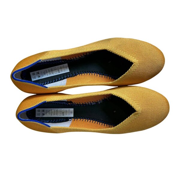 Rothy's The Flat in Lemon Drop Women's Size 9 Excellent Preloved Condition! - Picture 6 of 8